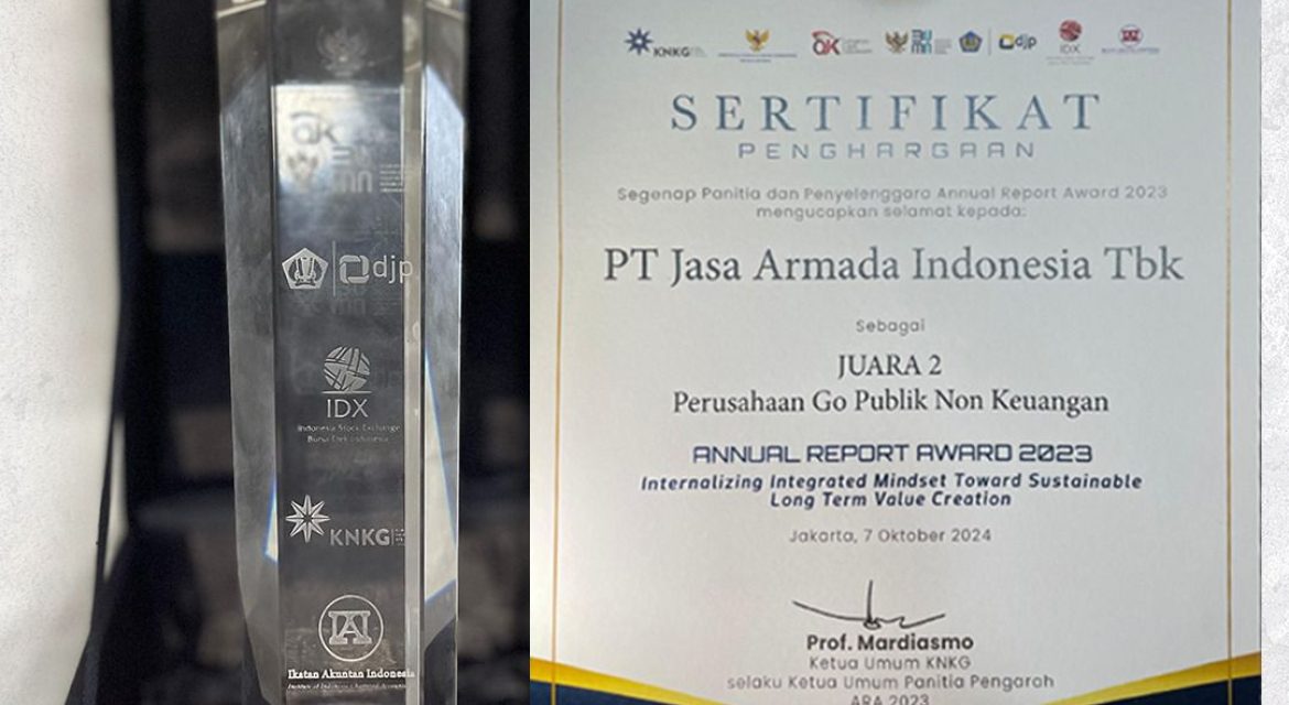 Pertama Kali, IPCM Raih Annual Report Award