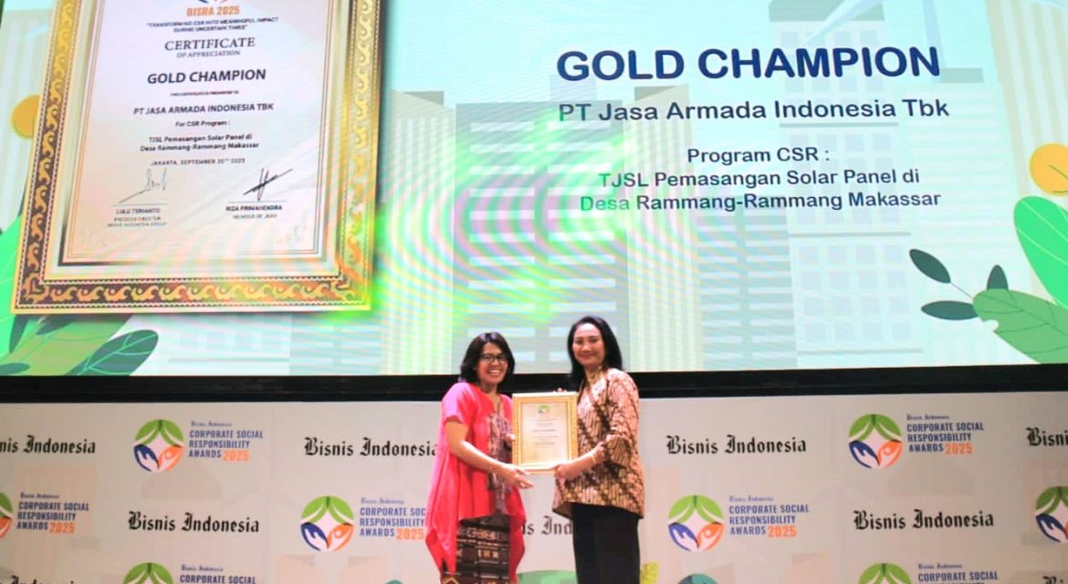 DUKUNG TRANSISI ENERGI DESA WISATA, IPCM RAIH PENGHARGAAN BISRA AWARDS 2025