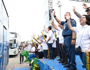 Mudik Bersama Pelindo 2025, IPCM Turut Menyediakan 3 unit bus untuk 150 pemudik tujuan Yogyakarta dan Solo