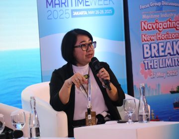 PEREMPUAN TANGGUH DI PUSARAN MARITIM: DIREKTUR UTAMA PT JASA ARMADA INDONESIA Tbk HADIR DALAM WOMEN’S FORUM DI INDONESIA MARITIME WEEK 2025