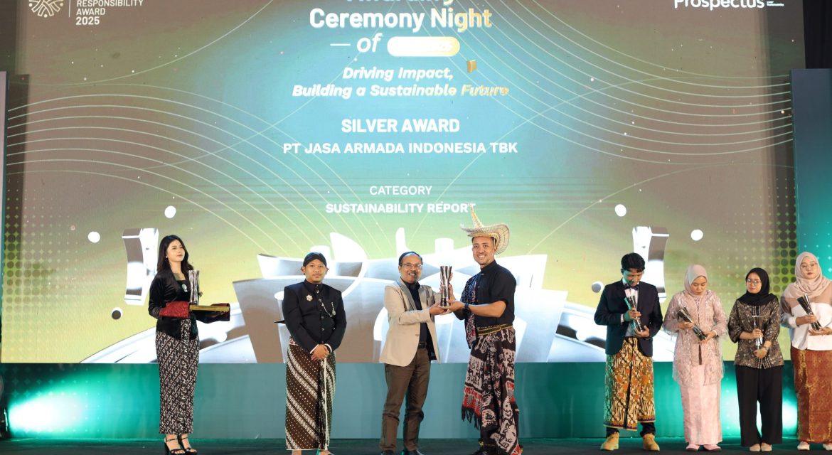 PT JASA ARMADA INDONESIA Tbk GETS SILVER AWARD FOR SUSTAINABILITY REPORT AT ISRA 2025