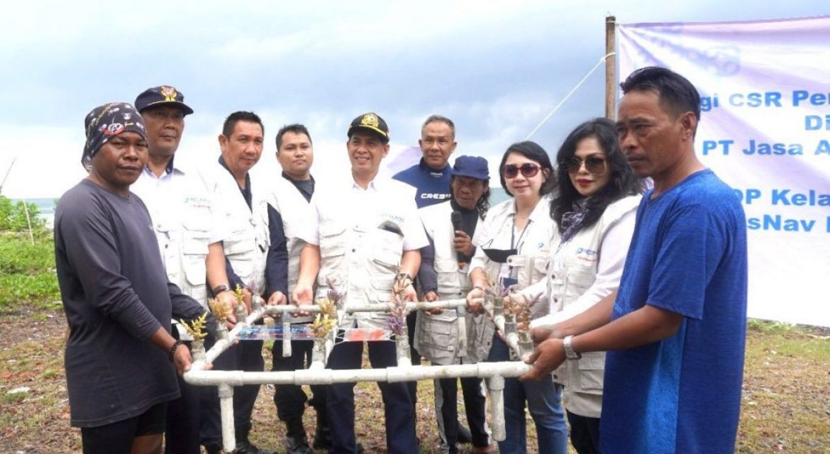 Dukung Pelestarian Ekosistem Laut, Jasa Armada Indonesia Tanam 400 Bibit Terumbu Karang