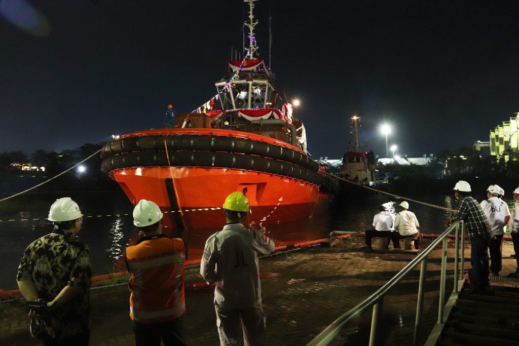 Jasa Armada Luncurkan Kapal Tunda Abimanyu V Senilai Rp 68,9 miliar