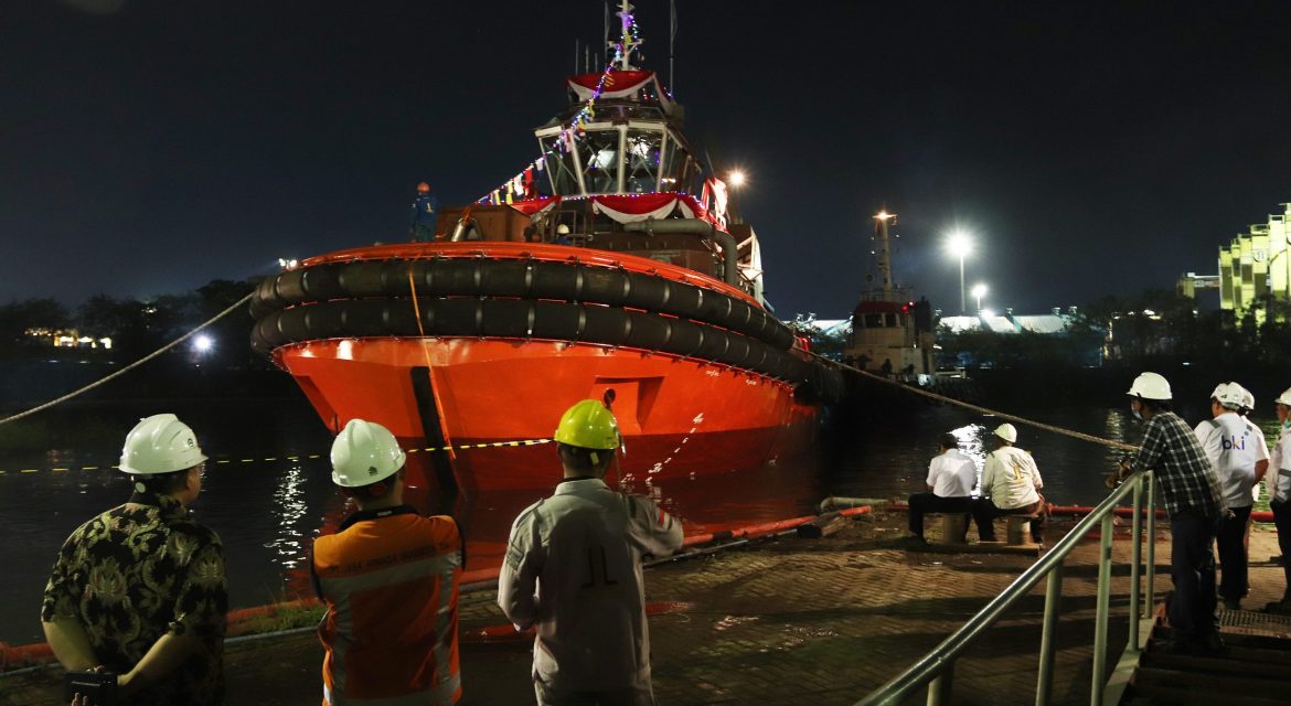 Jasa Armada Luncurkan Kapal Tunda Abimanyu V Senilai Rp 68,9 miliar