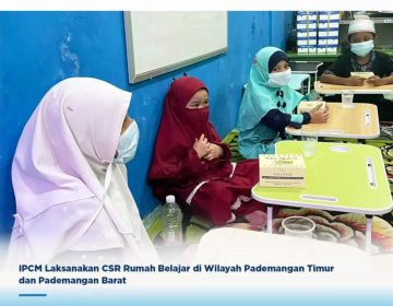 IPCM Implements Rumah Belajar CSR in the East Pademangan and West Padengaman areas