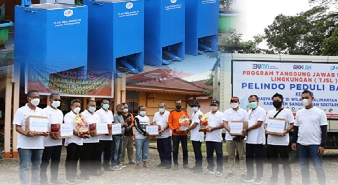 IPCM Hands over CSR Portable Washbasins to Kindergarten, Elementary School, Barunawati Middle School in Tanjung Priok and Distributes CSR Assistance for Flood Management in the West Kalimantan Region