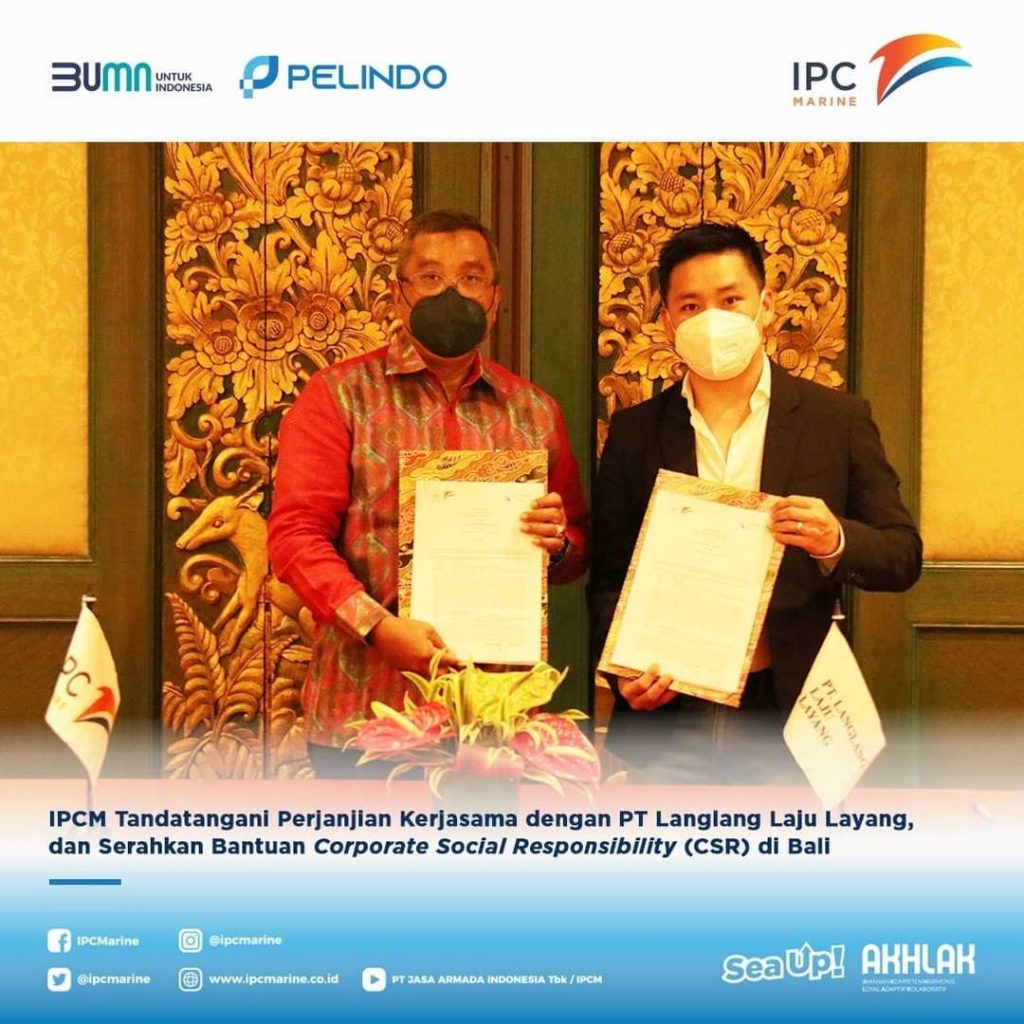 IPCM Tandatangani Perjanjian Kerjasama dengan PT Langlang Laju Layang, dan Serahkan Bantuan Corporate Social Responsibility (CSR) di Bali