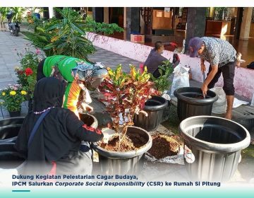 Supporting Cultural Heritage Preservation Activities, IPCM Distributes Corporate Social Responsibility (CSR) to Rumah Si Pitung