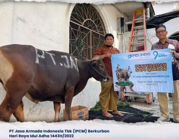 PT Jasa Armada Indonesia Tbk (IPCM) Berkurban Hari Raya Idul Adha 1443H/2022
