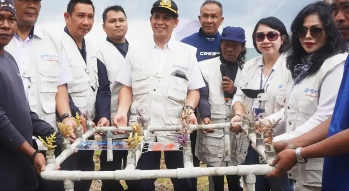 PT JAI Tbk Plants Coral Reefs to Support Marine Ecosystem Conservation; Plant 400 Coral Reef Seedlings