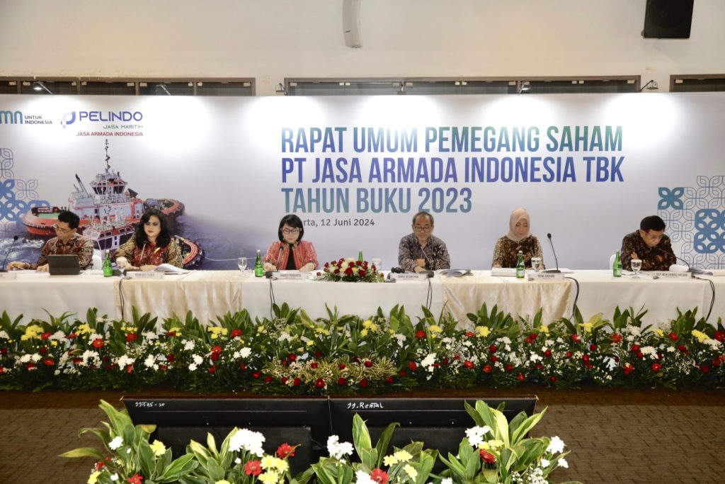RUPS Tahunan PT Jasa Armada Indonesia Tbk Bagikan Deviden Rp.118,- Miliar