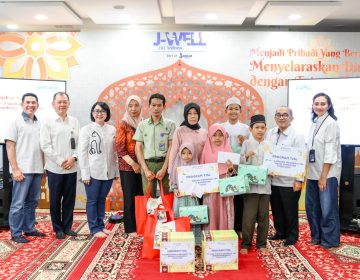 PT JAI Tbk Berbagi Ramadhan 1446H/2025 melalui pemberian santunan dan paket kepada yayasan dan panti asuhan
